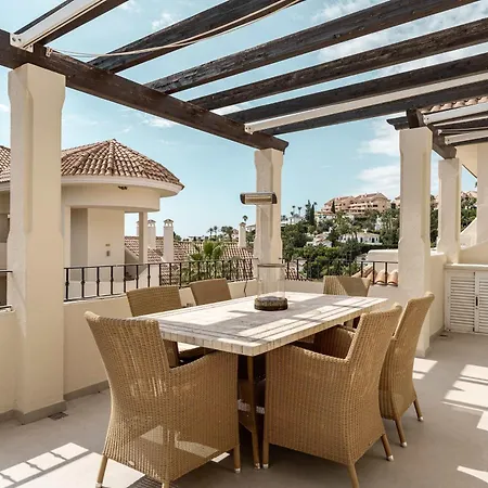 Aloha Hill Club 7 Terrace Glassed Pergola Pools * Marbella