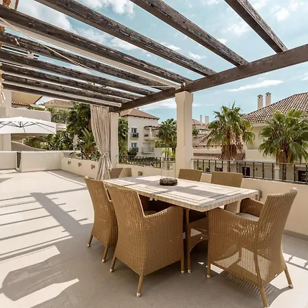 Aloha Hill Club 7 Terrace Glassed Pergola Pools Marbellac